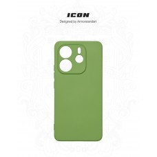 Чехол накладка ArmorStandart TPU ICON для Xiaomi Redmi Note 14 4G Camera cover Green (ARM79817)