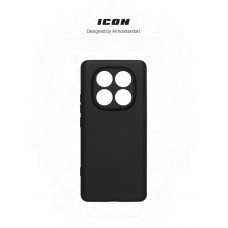 Чехол накладка ArmorStandart TPU Icon для Xiaomi Redmi Note 14 Pro 4G Camera cover Black (ARM79823)