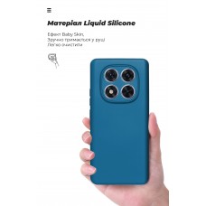 Чехол накладка ArmorStandart TPU Icon для Xiaomi Redmi Note 14 Pro 4G Camera cover Dark Blue (ARM79824)