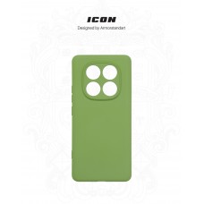 Чехол накладка ArmorStandart TPU Icon для Xiaomi Redmi Note 14 Pro 4G Camera cover Green (ARM79825)