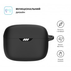 Чехол ArmorStandart TPU Silicone для кейса наушников JBL Tune Beam Black (ARM79911)
