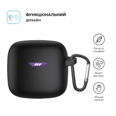 Чехол ArmorStandart TPU Silicone для кейса наушников JBL Tune FleX Black (ARM79919)