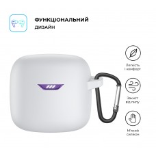 Чехол ArmorStandart TPU Silicone для кейса наушников JBL Tune FleX White (ARM79922)