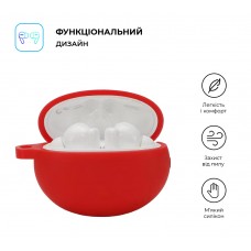 Чехол ArmorStandart TPU Silicone для кейса наушников Huawei FreeBuds 5i / 6i Red (ARM79929)