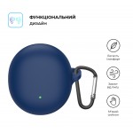 Чехол ArmorStandart TPU Silicone для кейса наушников Oppo Enco Air3 Dark Blue (ARM79939)