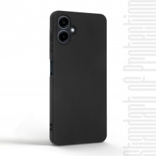 Чехол накладка TPU Armorstandart Matte Slim Fit для Samsung A06 (A065) Camera cover Black (ARM80139)