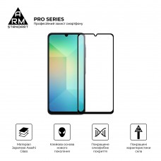 Защитное стекло ArmorStandart Pro для Samsung A06 (A065) Black (ARM80170)