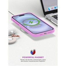Чехол накладка ArmorStandart TPU ICON2 MagSafe для Apple iPhone 16 Plus Light Purple (ARM80187)