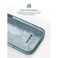 Чехол накладка ArmorStandart TPU ICON2 MagSafe для Apple iPhone 16 Pro Blue Fog (ARM80194)