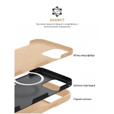 Чехол накладка ArmorStandart TPU ICON2 MagSafe для Apple iPhone 16 Pro Max Rose Gold (ARM80196)
