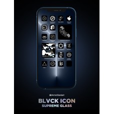 Защитное стекло ArmorStandart Supreme Plus Black Icon для Apple iPhone 16 Pro (ARM80298)