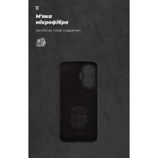 Чехол накладка ArmorStandart TPU ICON для Xiaomi Poco F7 Camera cover Black (ARM80365)
