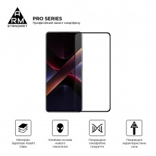 Защитное стекло ArmorStandart Pro для Xiaomi Poco F7 / F7 Pro Black (ARM80412)