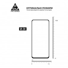 Защитное стекло ArmorStandart Pro для Realme 13 4G Black (ARM80503)