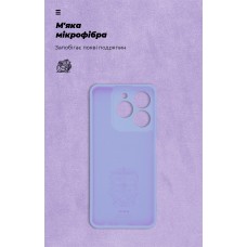 Чехол накладка ArmorStandart TPU ICON для Realme C61 4G Camera cover Lavender (ARM80558)