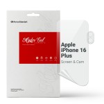 Гидрогелевая пленка ArmorStandart Clear для екрана + камера для Apple iPhone 16 Plus (ARM80716)
