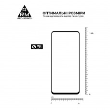 Защитное стекло ArmorStandart Pro для OPPO A3 4G / A3x 4G Black (ARM80892)