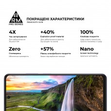 Защитное стекло ArmorStandart Pro для OPPO A3 4G / A3x 4G Black (ARM80892)