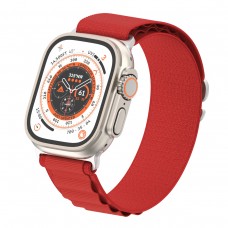 Ремешок Polyester ArmorStandart Alpina Band для Apple Watch 42 (Series 10)/41/40/38 Red (ARM81046)