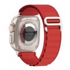 Ремешок Polyester ArmorStandart Alpina Band для Apple Watch 42 (Series 10)/41/40/38 Red (ARM81046)