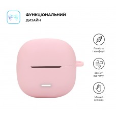 Чехол ArmorStandart TPU Silicone Case для кейса наушников Xiaomi Redmi Buds 6 Lite Pink (ARM81089)