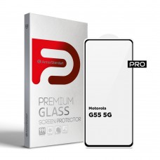 Защитное стекло ArmorStandart Pro для Motorola G55 5G Black (ARM81170)