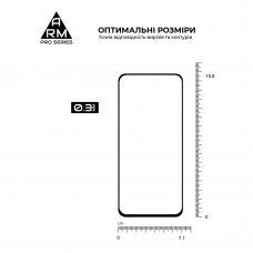 Защитное стекло ArmorStandart Pro для Tecno Spark Go 1 (KL4) Black (ARM81172)