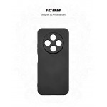 Чехол накладка ArmorStandart TPU ICON для Tecno Spark 30C 4G (kl5) Camera cover Black (ARM81203)