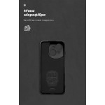 Чехол накладка ArmorStandart TPU ICON для Tecno Spark Go 1 (KL4) Camera cover Black (ARM81215)