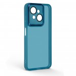 Чехол накладка ArmorStandart TPU Shade для Tecno Spark Go 1 (KL4) Blue (ARM81252)