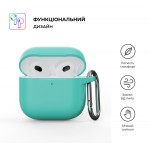 Чехол ArmorStandart TPU Hang для кейса наушников Apple AirPods 4 Mint Green (ARM81287)