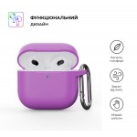 Чехол ArmorStandart TPU Hang для кейса наушников Apple AirPods 4 Purple (ARM81292)