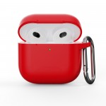 Чехол ArmorStandart TPU Hang для кейса наушников Apple AirPods 4 Red (ARM81293)