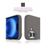 Чехол накладка ArmorStandart TPU ICON2 для Apple iPhone 16 Stone Grey (ARM81296)
