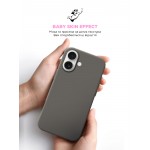 Чехол накладка ArmorStandart TPU ICON2 для Apple iPhone 16 Stone Grey (ARM81296)