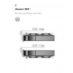 Чехол накладка ArmorStandart TPU ICON для ZTE Blade A35 4G / A55 4G Camera cover Lavender (ARM81527)