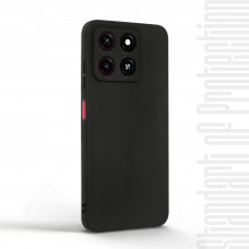 Чехол накладка TPU Armorstandart Matte Slim Fit для ZTE Blade A35 4G / A55 4G Camera cover Black (ARM81529)