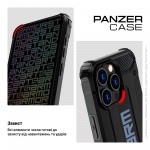 Чехол накладка Armorstandart TPU Panzer для Samsung S25 Plus Black (ARM81551)