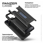 Чехол накладка Armorstandart TPU Panzer для Samsung S25 Plus Black (ARM81551)