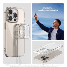 Чехол накладка TPU ArmorStandart Air для Samsung S25 Ultra Camera cover Clear (ARM81595)