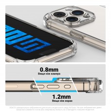 Чехол накладка TPU ArmorStandart Air Force для Samsung S25 Camera cover Clear (ARM81597)