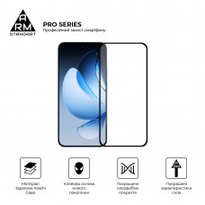 Защитное стекло ArmorStandart Pro для Oppo Reno13 5G Black (ARM81869)