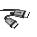 Кабель ArmorStandart USB 4.0 Type-C-Type-C PD 240W 48V 5A 8K 60hz 40Gbps E-Marker 1m Black (ARM81921)