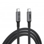 Кабель ArmorStandart USB 4.0 Type-C-Type-C PD 240W 48V 5A 8K 60hz 40Gbps E-Marker 1m Black (ARM81921)