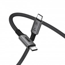 Кабель ArmorStandart USB 4.0 Type-C-Type-C PD 240W 48V 5A 8K 60hz 40Gbps E-Marker 1m Black (ARM81921)