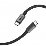 Кабель ArmorStandart USB 4.0 Type-C-Type-C PD 240W 48V 5A 8K 60hz 40Gbps E-Marker 1m Black (ARM81921)