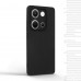 Чехол накладка TPU Armorstandart Matte Slim Fit для Xiaomi Redmi Note 14S 4G Camera cover Black (ARM82005)