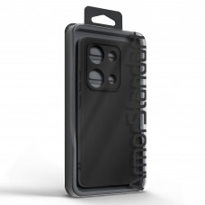 Чехол накладка TPU Armorstandart Matte Slim Fit для Xiaomi Redmi Note 14S 4G Camera cover Black (ARM82005)