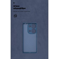 Чехол накладка ArmorStandart TPU Icon для Xiaomi Redmi Note 14S 4G Camera cover Dark Blue (ARM82009)