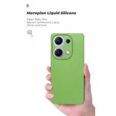 Чехол накладка ArmorStandart TPU Icon для Xiaomi Redmi Note 14S 4G Camera cover Green (ARM82010)